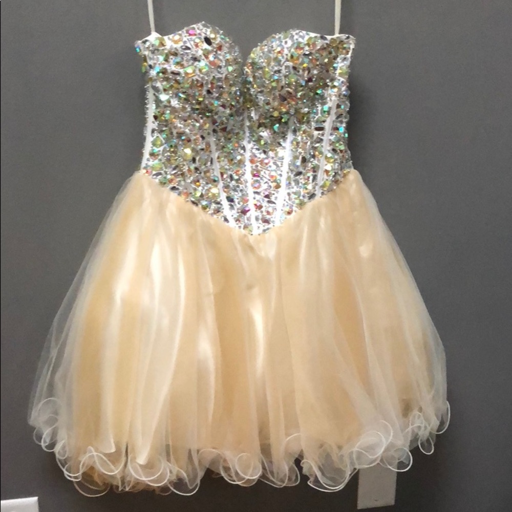 Champagne Prom Dress From Prombay! Gem